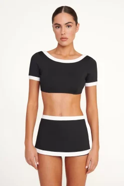 STAUD NELL SWIM SKIRT 1><noscript><img width=