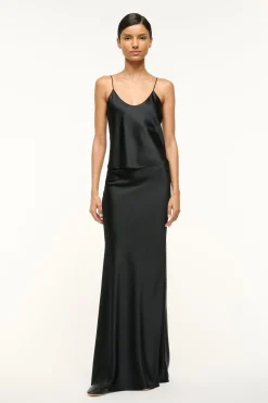 STAUD ODIN SILK SKIRT> Skirts