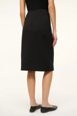 STAUD PASCALE PENCIL SKIRT><noscript><img width=