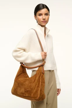 STAUD PERRY HOBO BAG DIRECTOR BLUE> Totes|Shoulder