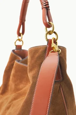 STAUD PERRY HOBO BAG DIRECTOR BLUE><noscript><img width=