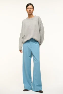 STAUD PRINCE PANT SLATE BLUE> Pants & Shorts
