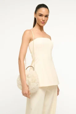 STAUD ROMEO FAUX FUR BAG><noscript><img width=