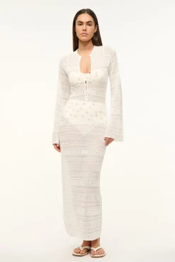 STAUD ROSSLARE DRESS> Swim|Cover-ups