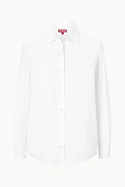 STAUD ROXBURY POPLIN SHIRT><noscript><img width=