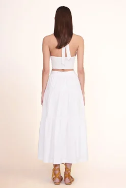 STAUD SEA SKIRT | WHITE><noscript><img width=