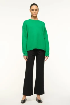 STAUD SERRANO CASHMERE RELAXED CREW> Sweaters