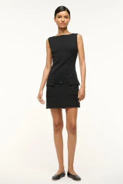STAUD SHEILA DRESS> Mini Dresses|Dresses