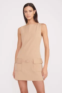 STAUD SHEILA DRESS> Mini Dresses|Dresses