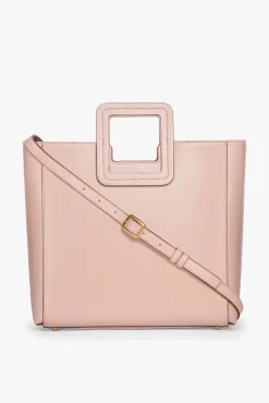STAUD SHIRLEY LEATHER BAG |> Totes|Crossbody