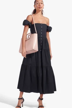 STAUD SHIRLEY LEATHER BAG |> Totes|Crossbody