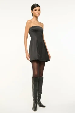 STAUD SILVIA DRESS> The Evening Edit|Mini Dresses