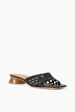 STAUD SIMONE CROCHET HEEL> Heels