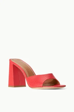 STAUD SLOANE HEEL RED ROSE><noscript><img width=