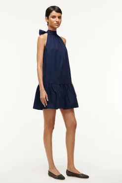 STAUD SOLANA DRESS ANTIQUE PRESSED FLOWERS> Mini Dresses|Dresses