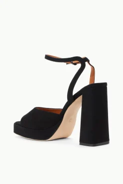 STAUD SOLANGE PLATFORM BLACK SUEDE><noscript><img width=
