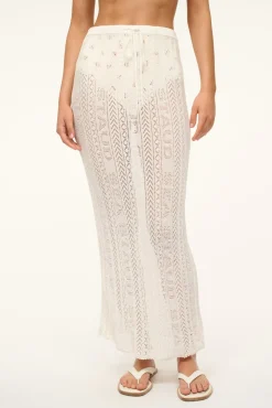 STAUD ST MALO SKIRT> Skirts