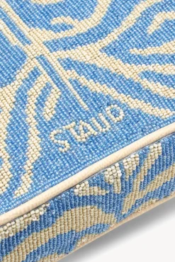 STAUD TOMMY BEADED BAG | LIGHT BLUE CREAM><noscript><img width=
