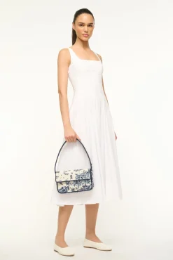 STAUD TOMMY BEADED BAG TOILE DE PUP> Shoulder|Beaded/novelty
