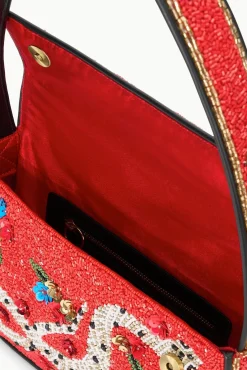STAUD TOMMY BEADED BAG YEAR OF THE SNAKE><noscript><img width=