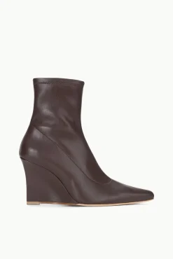 STAUD VESPER ANKLE WEDGE BOOT> Boots|Platforms & Wedges