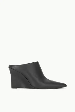STAUD VESPER WEDGE MULE> Mules & Flats|Platforms & Wedges