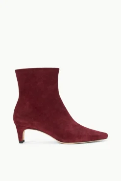 STAUD WALLY ANKLE BOOT SUEDE> Boots