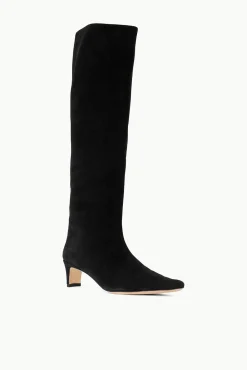 STAUD WALLY BOOT BLACK SUEDE><noscript><img width=
