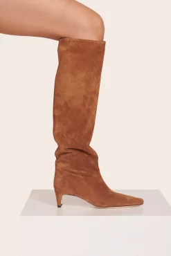 STAUD WALLY BOOT TAN SUEDE><noscript><img width=