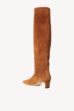 STAUD WALLY BOOT TAN SUEDE><noscript><img width=