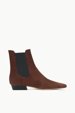 STAUD WALLY CHELSEA BOOT SUEDE> Boots