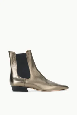 STAUD WALLY CHELSEA BOOT AGED BRONZE> Boots