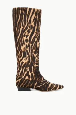 STAUD WALLY FLAT BOOT LADY LEOPARD> Boots