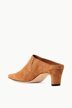 STAUD WALLY MULE TAN SUEDE><noscript><img width=