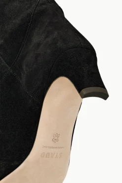 STAUD WESTERN WALLY BOOT BLACK SUEDE><noscript><img width=