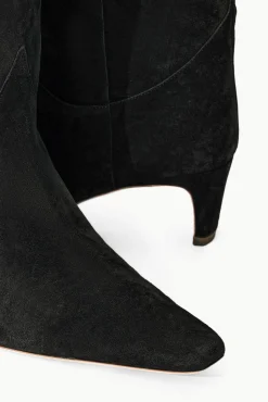 STAUD WESTERN WALLY BOOT BLACK SUEDE><noscript><img width=
