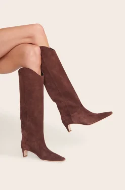 STAUD WESTERN WALLY BOOT MAHOGANY> Boots