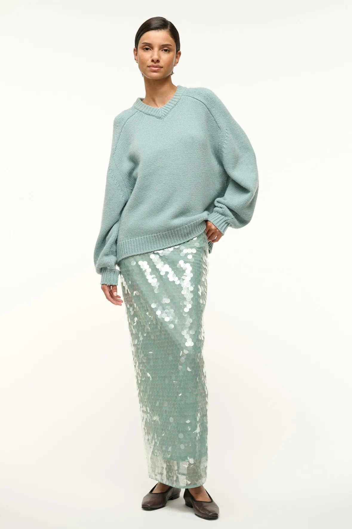STAUD WILSON SWEATER> Sweaters|The Evening Edit