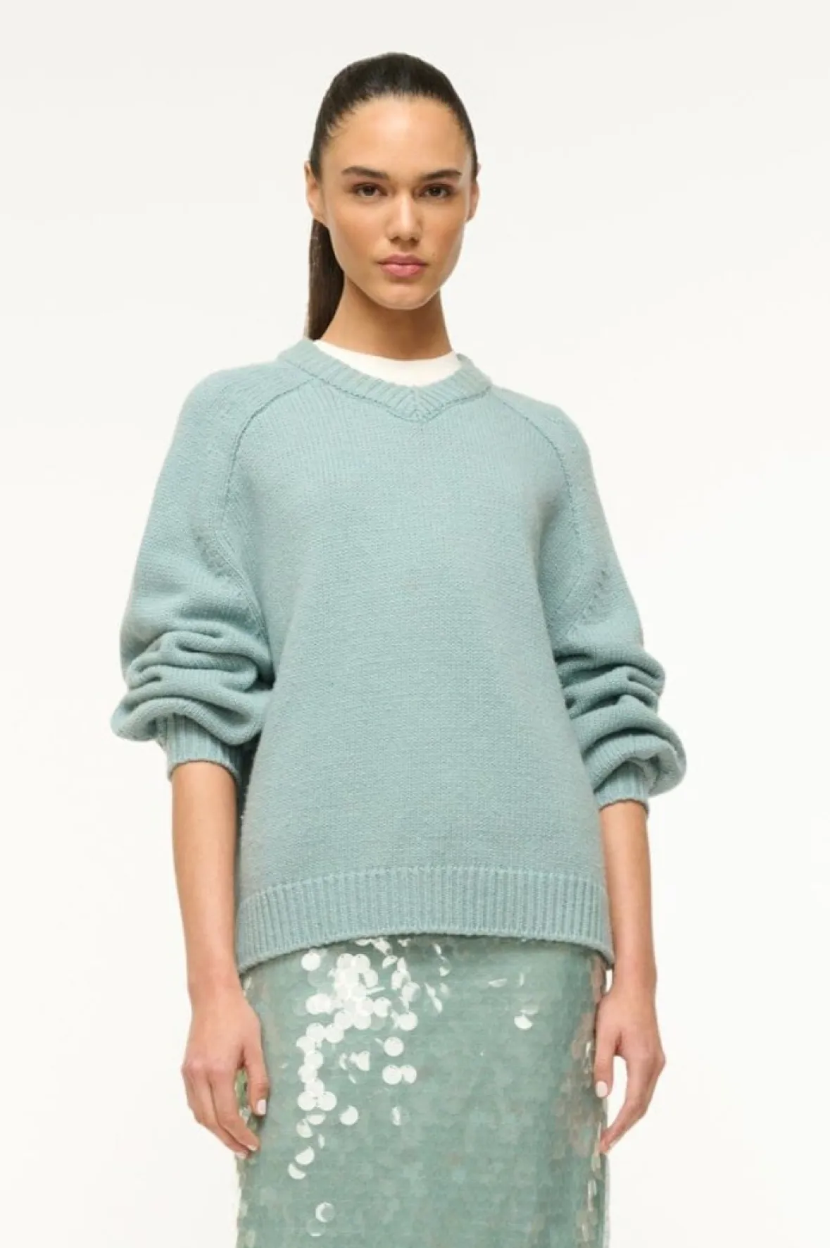 STAUD WILSON SWEATER> Sweaters|The Evening Edit