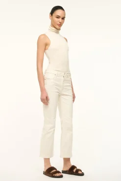 STAUD WRANGLER THE CROPPED BOOT JEAN><noscript><img width=