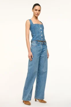 STAUD WRANGLER THE LOOSE> Pants & Shorts|Denim
