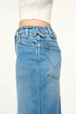 STAUD WRANGLER THE MINI SKIRT><noscript><img width=