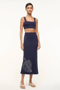 STAUD ZOLA TOP NAVY WHITE><noscript><img width=