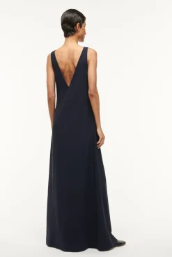 STAUD ZORA DRESS> The Evening Edit|Maxi Dresses